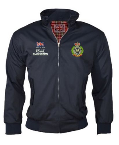 Proud to have Served Harrington Embroidered Jackets